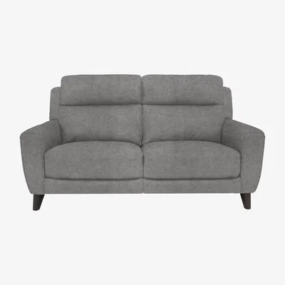 Furniture Village Comfort Story - Zen 2 Seater Fabric Power Recliner Sofa with Headrests - Haze