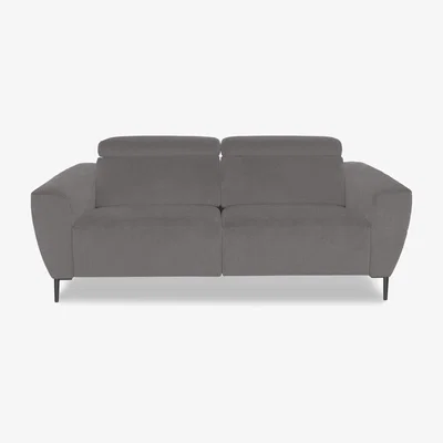 Furniture Village Nicoletti Italia - Milano 2.5 Seater Fabric Sofa - Coupe Grigio Topo