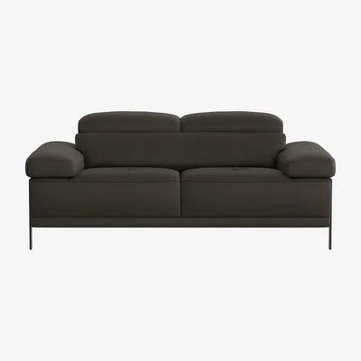 Furniture Village Nicoletti - Theron 2 Seater Leather Sofa