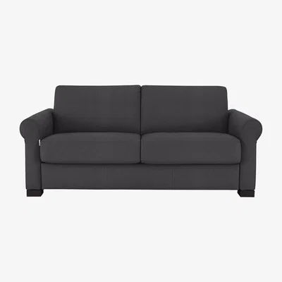 Furniture Village Nicoletti - Alcova 2.5 Seater Fabric Sofa with Scroll Arms - Grey