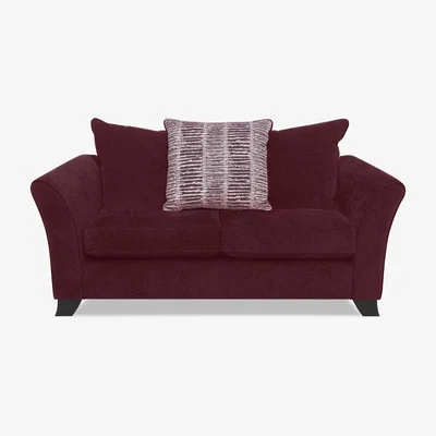 Furniture Village Stellar 2 Seater Scatter Back Sofa - Berry