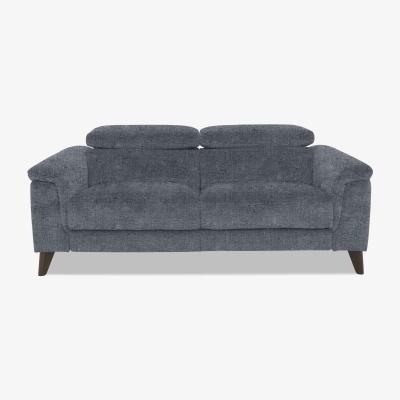 Furniture Village Wade 2 Seater Fabric Sofa - Gun Metal
