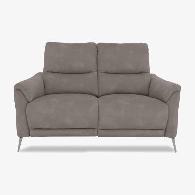 Furniture Village Daytona 2 Seater Fabric Power Recliner Sofa - Dexter Mocha