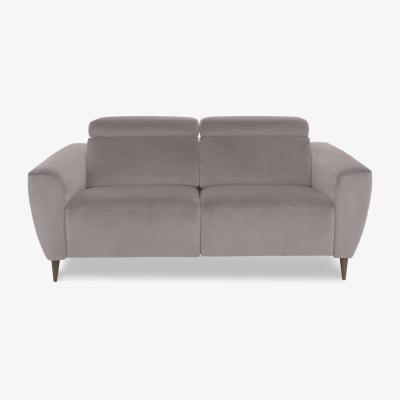 Furniture Village Nicoletti Italia - Milano 2 Seater Fabric Sofa - Selma Grigio