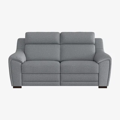 Furniture Village Nicoletti - Tosca 2.5 Seater Fabric Power Recliner Sofa - Grey