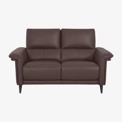 Furniture Village Domicil - Huxley 2 Seater Leather Sofa - NN Cacao Brown