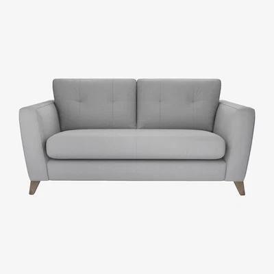 Furniture Village The Lounge Co. - Hermione 2.5 Seater Fabric Sofa - Grey