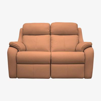 Furniture Village G Plan - Kingsbury 2 Seater Leather Power Recliner Sofa - Texas Tan
