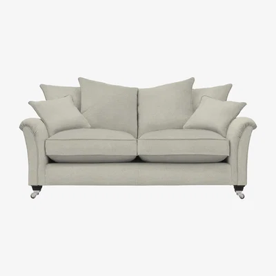 Furniture Village Parker Knoll - Devonshire Large 2 Seater Pillow Back Fabric Sofa