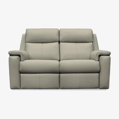 Furniture Village G Plan - Thornbury 2 Seater Leather Power Recliner Sofa - Taupe
