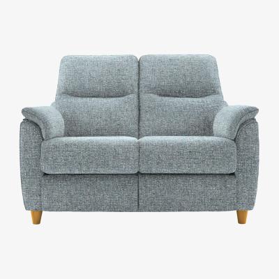 Furniture Village G Plan - Spencer 2 Seater Fabric Power Recliner Sofa - Arola Sky