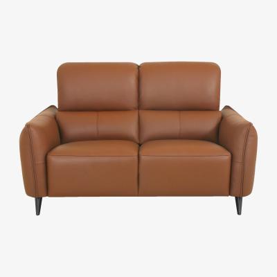 Furniture Village Domicil - Maddox 2 Seater Leather Power Recliner Sofa - NN Caramel