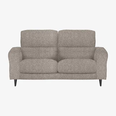 Furniture Village Axel 2 Seater Fabric Sofa - Biscuit
