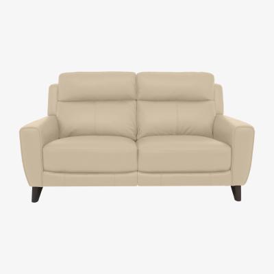 Furniture Village Comfort Story - Zen 2 Seater Leather Power Recliner Sofa - Bisque