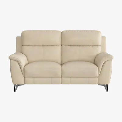 Furniture Village Contempo 2 Seater Leather Sofa