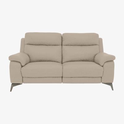 Furniture Village Missouri 2 Seater Fabric Recliner Sofa with Power Headrest - Beige