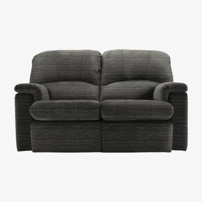 Furniture Village G Plan - Chloe 2 Seater Fabric Manual Recliner Sofa - Victoria Slate