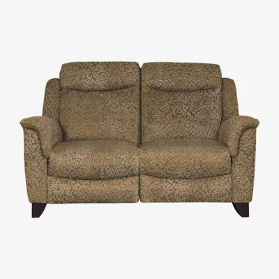 Furniture Village Parker Knoll - Manhattan 2 Seater Fabric Power Recliner Sofa - Pattern
