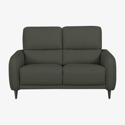 Furniture Village Domicil - Logan 2 Seater Leather Sofa - NP Dark Olive