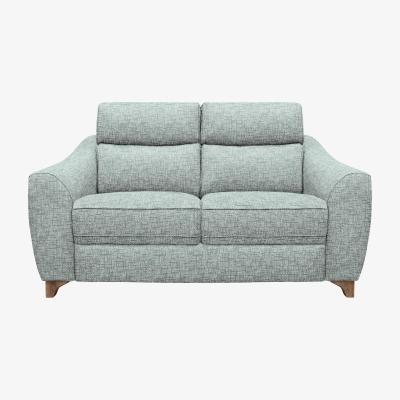 Furniture Village G Plan - Lucca 2 Seater Fabric Sofa - No Recliner - Remco Light Grey