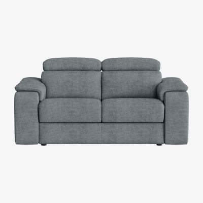 Furniture Village Nicoletti Italia - Davide 2 Seater Fabric Sofa - Selma Grigio