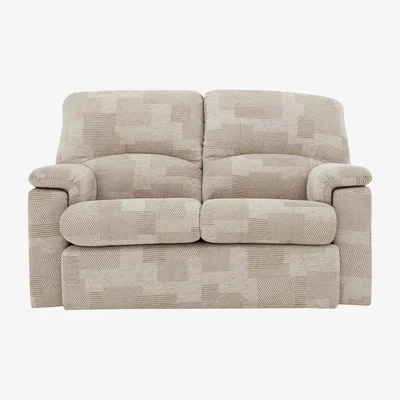 Furniture Village G Plan - Chloe Small Fabric 2 Seater Sofa - Checkers Putty
