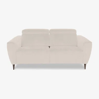 Furniture Village Nicoletti Italia - Milano 2 Seater Fabric Sofa - Coupe Beige
