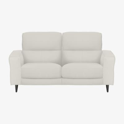 Furniture Village Axel 2 Seater BV Leather Power Recliner Sofa - Frost