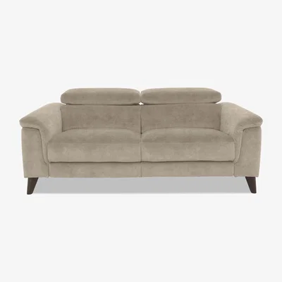 Furniture Village Wade 2 Seater Fabric Sofa - R120 Light Khaki
