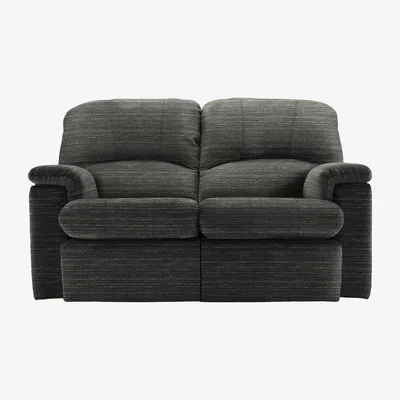 Furniture Village G Plan - Chloe 2 Seater Fabric Power Recliner Sofa - Victoria Slate