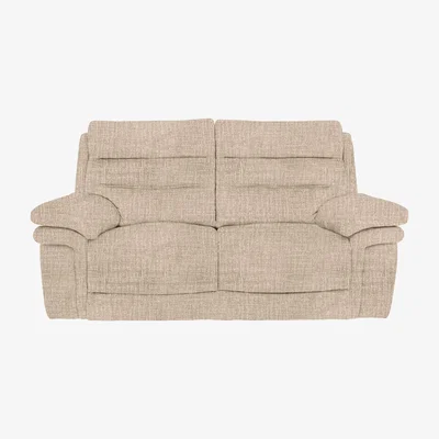Furniture Village Berlin 2 Seater Fabric Sofa - Oatmeal
