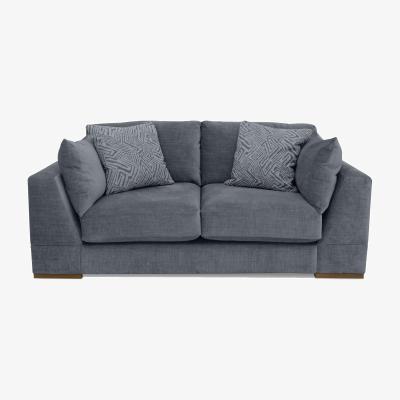Furniture Village Billie 2 Seater Sofa with Walnut Feet - Walnut