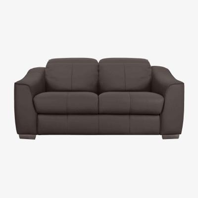 Furniture Village Xavier 2 Seater Leather Sofa - Cacao