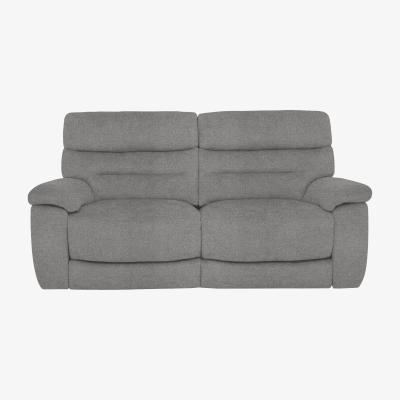 Furniture Village Comfort Story - Nimbus 2 Seater Fabric Power Recliner Sofa with Headrests - Haze