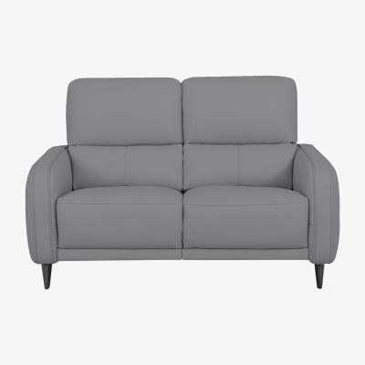 Furniture Village Domicil - Logan 2 Seater Leather Power Recliner Sofa - NP Paloma Grey