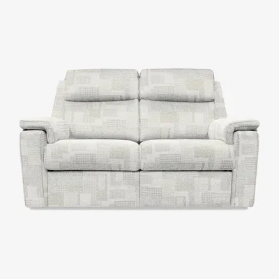 Furniture Village G Plan - Thornbury 2 Seater Fabric Sofa - No Recliner - Lydia Blush