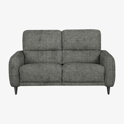 Furniture Village Domicil - Logan 2.5 Seater Fabric Power Recliner Sofa - Ash