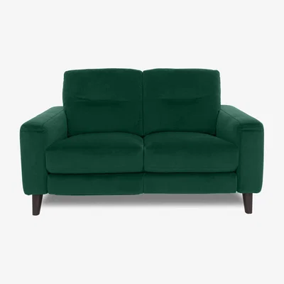 Furniture Village Jules 2 Seater Fabric Sofa - Emerald Green