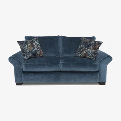 Furniture Village Parker Knoll - Modern Classics Hyde Park 2 Seater Sofa - Petrol Blue
