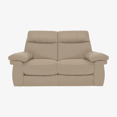 Furniture Village Comfort Story - Serene 2 Seater Leather Power Recliner Sofa with Headrests