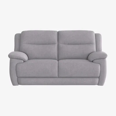 Furniture Village Touch 2 Seater Heavy Duty Fabric Sofa - Purple