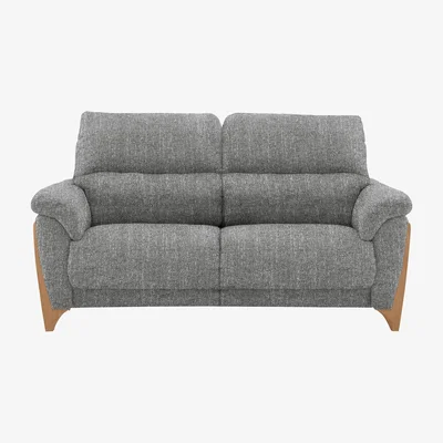 Furniture Village Ercol - Enna Medium Fabric Power Recliner Sofa - Blue