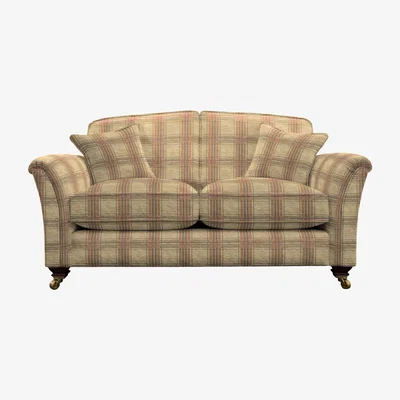 Furniture Village Parker Knoll - Devonshire 2 Seater Classic Back Fabric sofa - Pattern