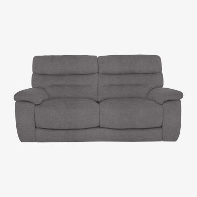 Furniture Village Comfort Story - Nimbus 2 Seater Fabric Sofa with Power Recliner - Iron