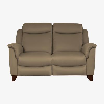 Furniture Village Parker Knoll - Manhattan 2 Seater Leather Power Recliner Sofa