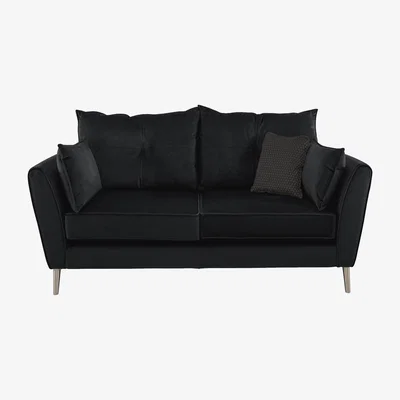 Furniture Village Celestia 2 Seater Fabric Sofa - Black