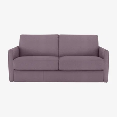 Furniture Village Nicoletti - Alcova 2.5 Seater Fabric Sofa with Slim Arms - Pink