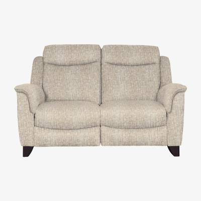 Furniture Village Parker Knoll - Manhattan 2 Seater Fabric Sofa - Blue