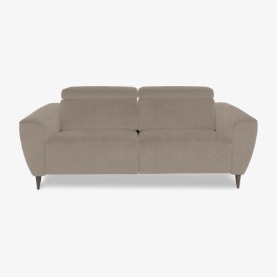 Furniture Village Nicoletti Italia - Milano 2.5 Seater Fabric Sofa - Coupe Nocciola