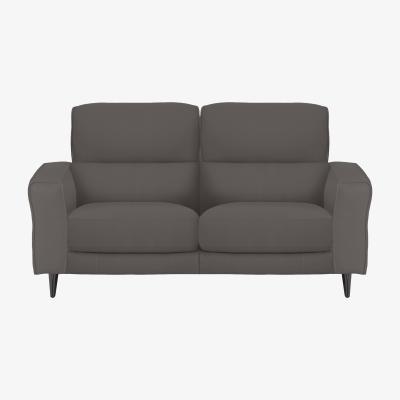 Furniture Village Axel 2 Seater NC Leather Power Recliner Sofa - NC Elephant